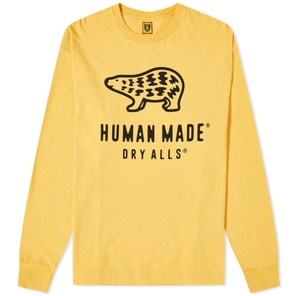 Human Made Long Sleeve Polar Bear Tee